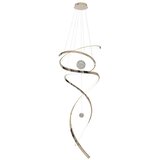  MAXLIGHT P0483D - LED viseći luster RITZ na sajli, LED 100 W, 230 V, prečnik 60 cm, CRI 90, mesing | Eponuda.com