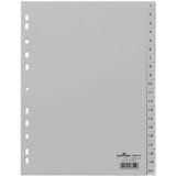  Pregradni karton durable 1-20 sivi DURABLE | Shoptok.si