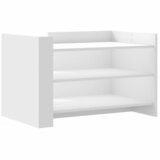 Furnova Klubska mizica bela 80x50x50 inženirski les, (21915664) | Shoptok.si