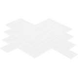 Pločica riblja kost 50 pcs Bijela 30 x 30 cm Poliuretan i PET | shoptok.hr