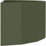  Sadilica Maslinasto zelena 90 x 45 x 35 cm Čelik | shoptok.hr