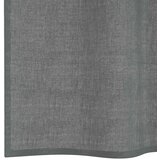 Voile zavjese s petljama 2 kom tamnosive 140x260 cm | shoptok.hr