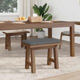  Jastučić za klupu Mikrovlakna Tamnosiva Dubina 35 cm | shoptok.hr