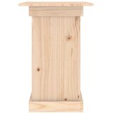  Stalak za cvijeće 40 x 40 x 60 cm od masivne borovine | shoptok.hr