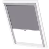 vidaXL Senčilo za zatemnitev okna sivo UK08, (21049786)
