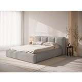 Micadoni Svijetlo sivo podstavljeno uzglavlje 190,5x100 cm Darren – | shoptok.hr