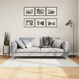  Tepih OVIEDO kratkih vlakana krem 120 x 120 cm | Eponuda.com