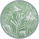 Vanjski Zunanja preproga zelena Ø120 cm PP | Shoptok.si