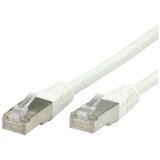 Value 21.99.1376 RJ45 omrežni kabel\, Patch kabel CAT 6 S/FTP 7.00 m bela 1 kos, (20420832) | Shoptok.si