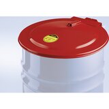 Justrite Varnostni pokrov za sod, za 200-l sode, rdeč | Shoptok.si