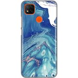  Silikonska maska za xiaomi redmi 9C/10A blue marble print plava Cene