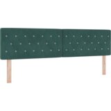 Box Spring Krevet s Madracem Tamno Zelena 180x200 cm Baršun | shoptok.hr