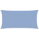  Senčna platna Modra in bela 2,5 x 4,5 m HDPE, (5000241344) | Shoptok.si