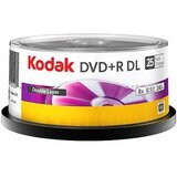 Kodak dvd+r 8.5GB dl 8x, 25 kom na štapu, 6 u kutiji 3936193 Cene'.'