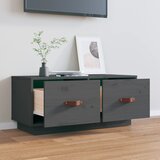 TV ormarić sivi 80 x 34 x 35 cm od masivne borovine | shoptok.hr
