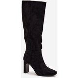 Boto Women's Heeled Insulated Boots Black Zamira | ePonuda.com