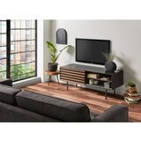 Kave Home Crna TV komoda u dekoru oraha 120x48,5x45 cm Kesia – | shoptok.hr