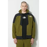The North Face Flis pulover M Fleeski Y2K Fz Jacket zelena barva, NF0A87AWPIB1