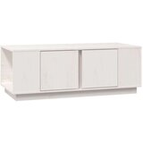 Klubska mizica bela 110×50×40 trdna borovina, (20712336) | Shoptok.si