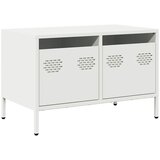 Maison Chic TV omarica - TV stojalo - Televizijska omarica bela 68x39x43,5 cm hladno valjano jeklo, (21701019) | Shoptok.si