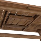 Bessagi Garden Vrtna Miza Nicola, Barva Oreha, 160-200x90 | Shoptok.si