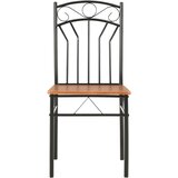  Blagovaonske stolice 2 kom smeđe MDF | Eponuda.com