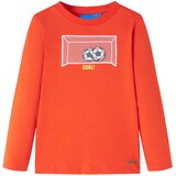  Dječja majica s dugim rukavima jarkonarančasta 116 | shoptok.hr