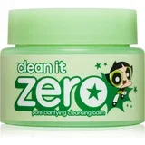 clean it zero Pore Clarifying Powerpuff Girls Edition balzam za skidanje šminke i čišćenje za proširene pore 100 ml