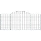  Lučne gabionske košare 5 kom 300x30x120/140cm pocinčano željezo | shoptok.hr