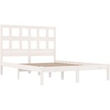  Za krevet od masivne borovine bijeli 200 x 200 cm | shoptok.hr