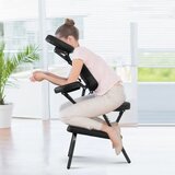 Izdelki za telo Zložljiv masažni stol, višinsko nastavljiv terapevtski stol, tetovažni prenosni stol | Shoptok.si