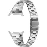 INF kompatibilen z samsung galaxy Watch8 trak iz nerjavečega jekla s trojnimi povezavami silver, (5000085996) | Shoptok.si