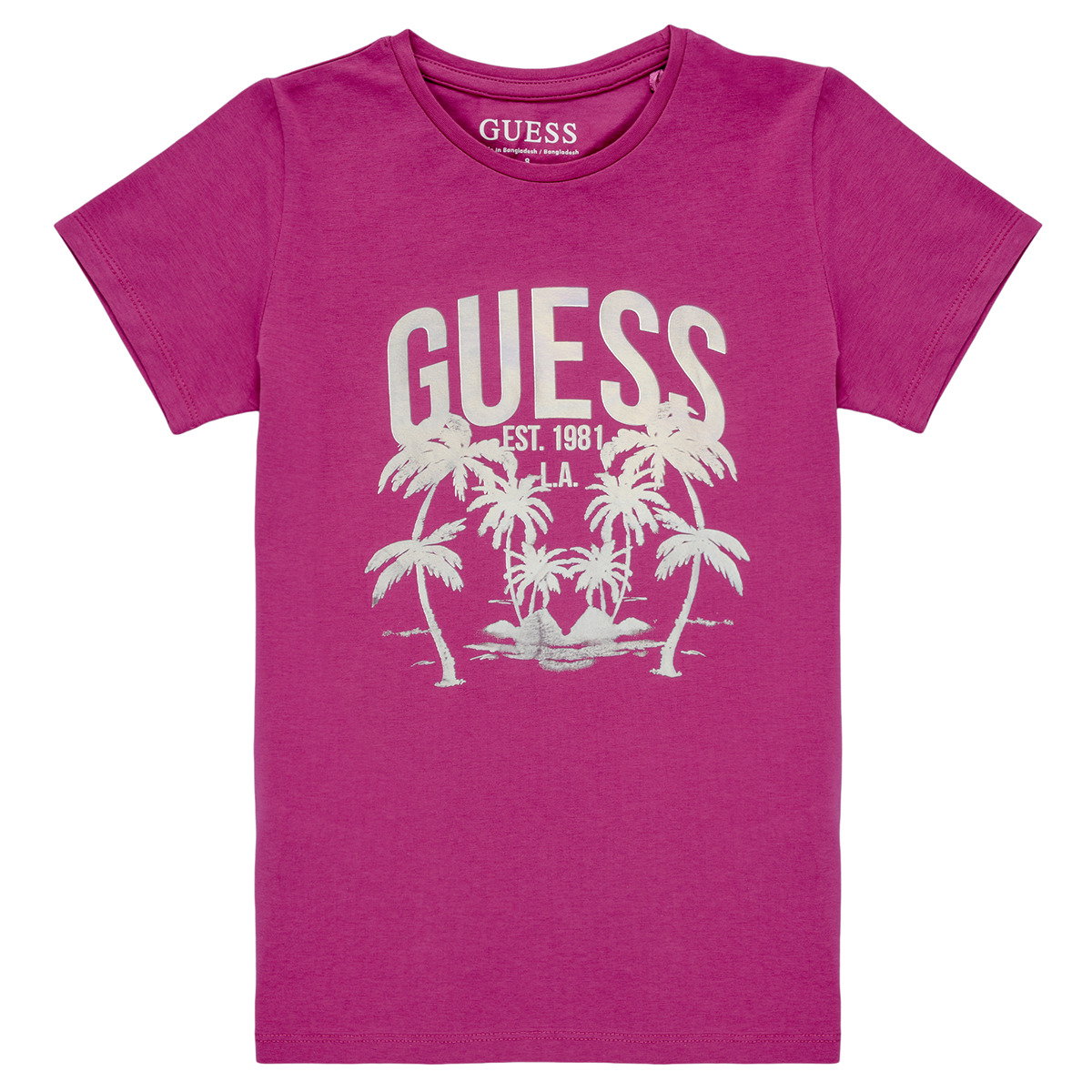 Guess Majice s kratkimi rokavi SS T-SHIRT Rožnata Cene