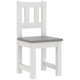  3-dijelni set dječjeg stola i stolica bijelo-sivi MDF | shoptok.hr