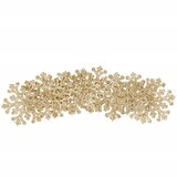 springos set božićnih ukrasa "Snježna pahulja", 6 cm, 8 komada, zlatna | shoptok.hr