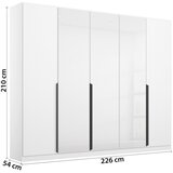 Rauch Möbel omara s klasičnimi vrati, bela, bela, visoki sijaj | Shoptok.si