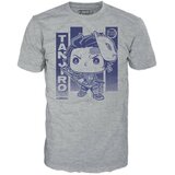 Funko Majica Tees - Demon Slayer POP! - Tanjiro with Wisteria (L) Cene