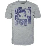 Majica Tees - Demon Slayer POP! - Tanjiro with Wisteria (L)