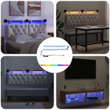  LED traka 110 cm Šareni PVC - s dvostrukom LED trakom Cijene