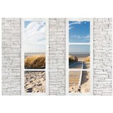  Samoljepljiva foto tapeta - Beach: view from the window 196x140 | shoptok.hr