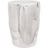 vidaXL Stolica Siva Aluminij 33 x 33 x 45 cm Stilski izgled | shoptok.hr