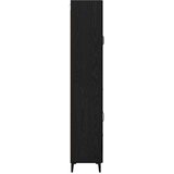  Visok predalnik s predalom Črna Orehovina 69,5 x 34 x 180 cm, (5000217637) | Shoptok.si