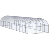Vanjski kokošinjac 3 x 12 x 2 m od pocinčanog čelika | shoptok.hr