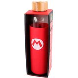 Super Mario Nintendo Bros silicone cover glass bottle 585ml | shoptok.hr