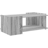  Klubska miza Siva Sonoma 90 x 50 x 33 cm Inženirski les, (5000295422) | Shoptok.si