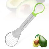 Venisymlis Rezalnik In Žlica Za Avokado Iz Nerjavečega Jekla, Rezalnik Za Avokado 2 V 1, Večnamenski Rezalnik Za Avokado, Komplet, (22071769) Cene