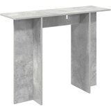  Konzolni stol Betonska siva 100 x 30 x 75 cm Konstruirano drvo | shoptok.hr
