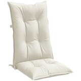  Jastuci za stolice 2 kom prošarano krem 120x50x7cm tkanina | shoptok.hr