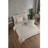 Mijolnir Bež posteljnina za zakonsko posteljo iz damasta 200x200 cm Kareli – Cene