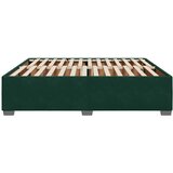  Okvir za krevet bez madraca tamnozeleni 200x200 cm baršunasti | shoptok.hr